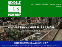 Tablet Screenshot of kendalepawn.com